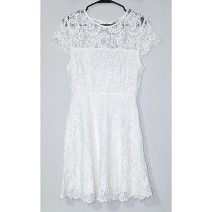 NWT Show Me Your Mumu Alyce Lace Dress Women's Size Medium White